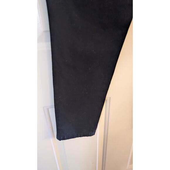 Nine West Heidi Pull-On Crop NWT Black Pants Slacks Jeans, Size 6 Yoga, Stretchy - Picture 4 of 8